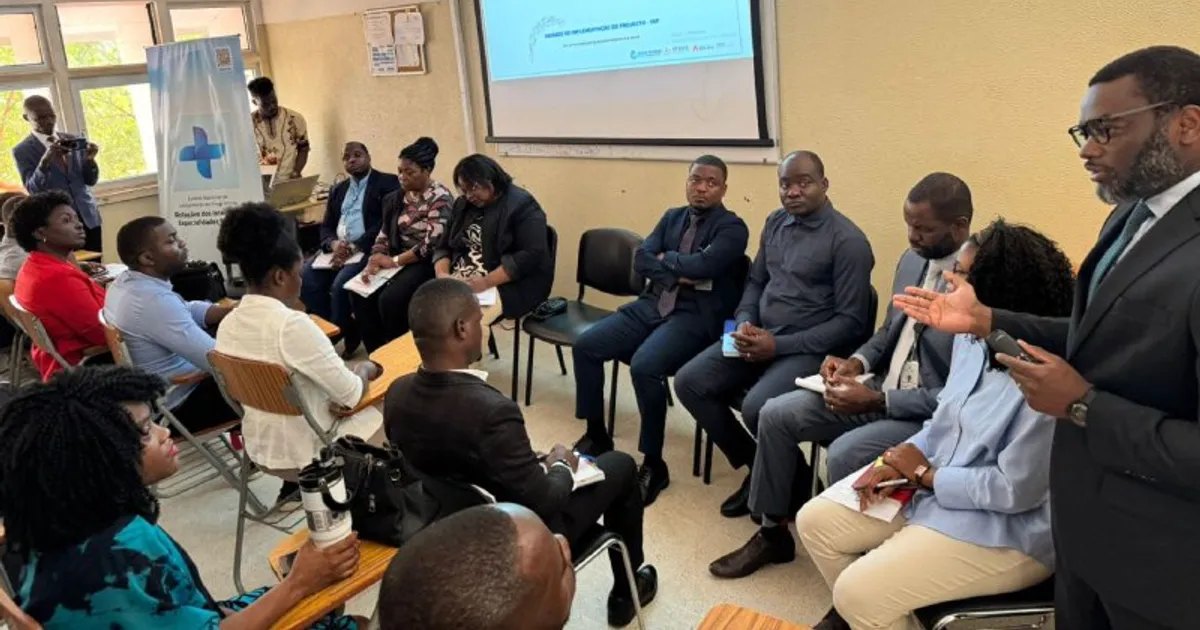 Médicos internos em formação do Polo de Cabinda iniciam rotações técnicas em Luanda