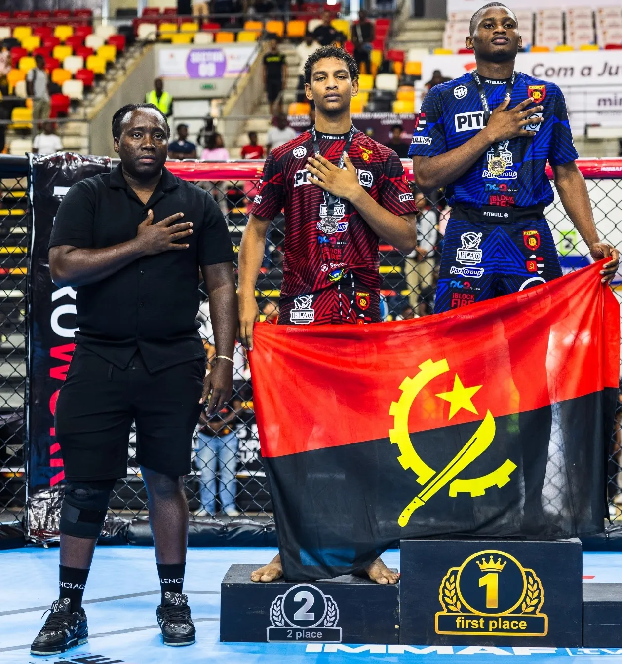 Angola conquista duas medalhas de ouro no Mundial de MMA
