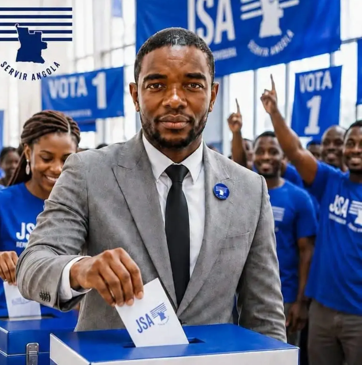 Mateus Sadrack eleito secretário nacional do braço juvenil do PRA-JA com 95 votos