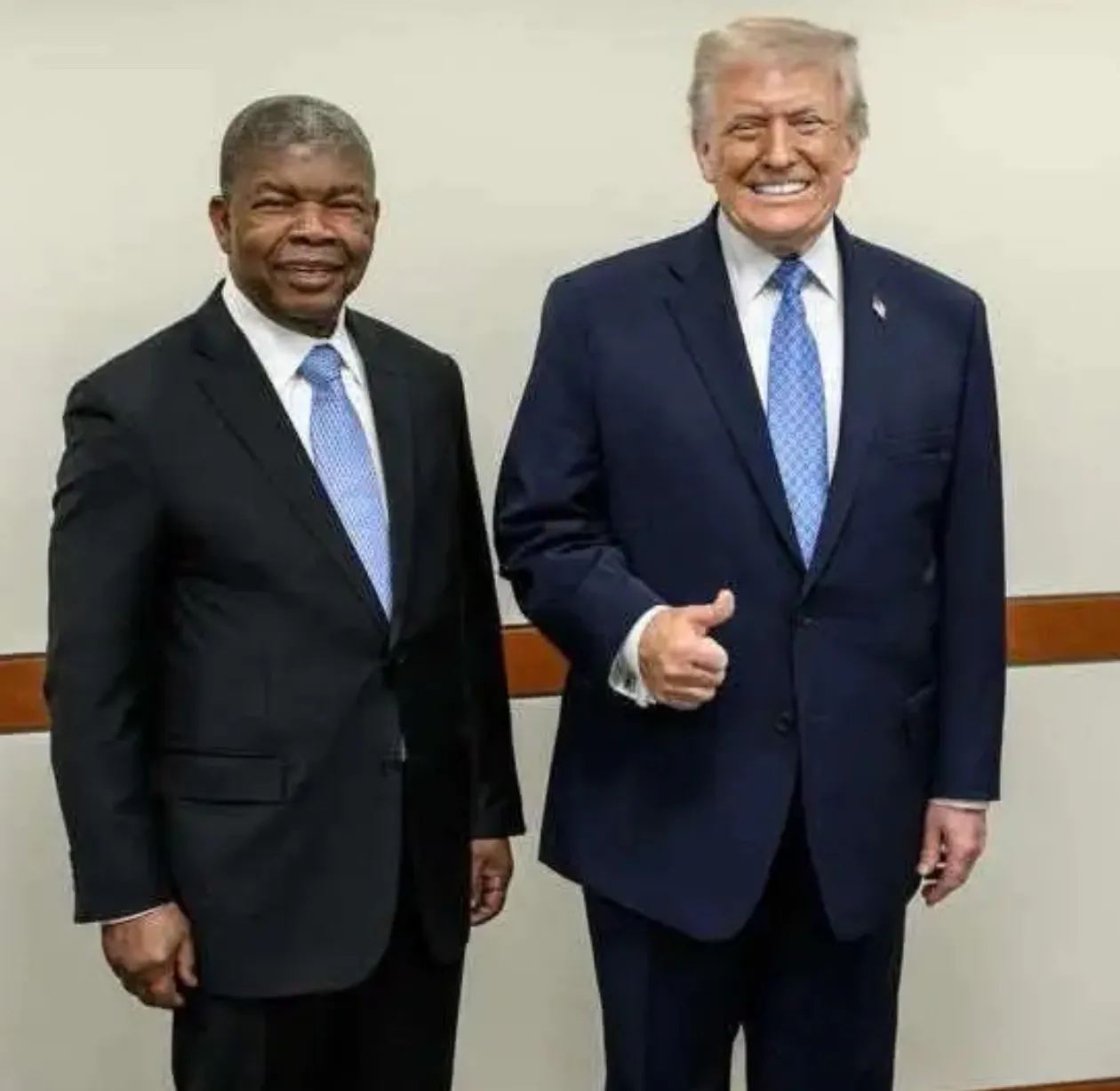 Presidente João Lourenço felicita Donald Trump pelos 250 anos da Independência dos EUA