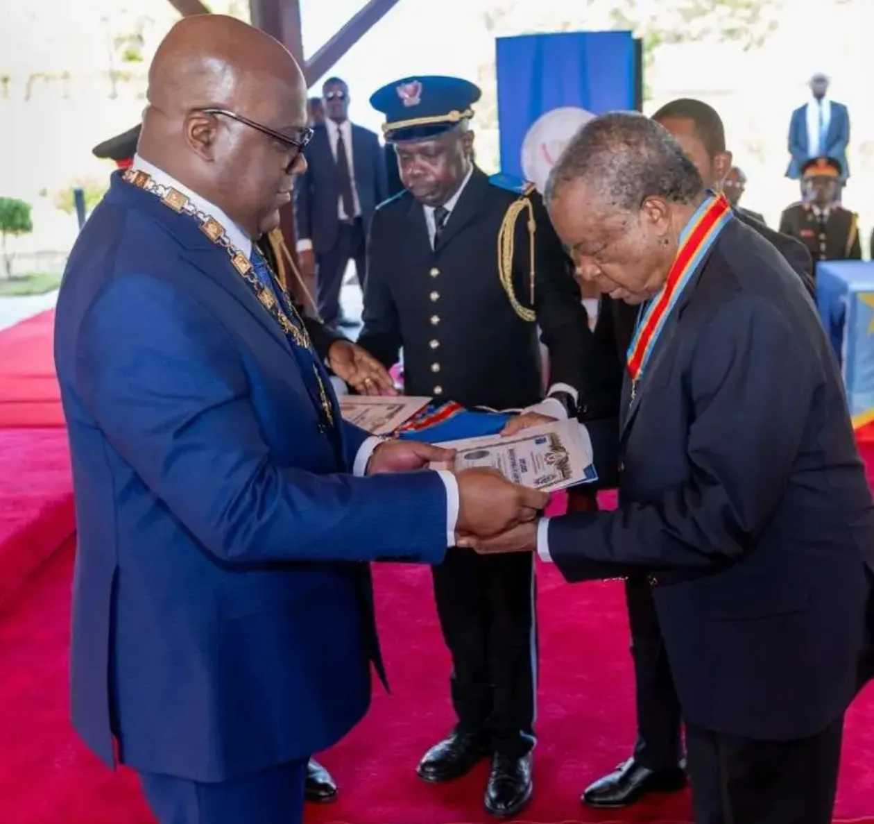 RDC: Félix Tshisekedi distingue duas figuras de referência da ciência e da medicina