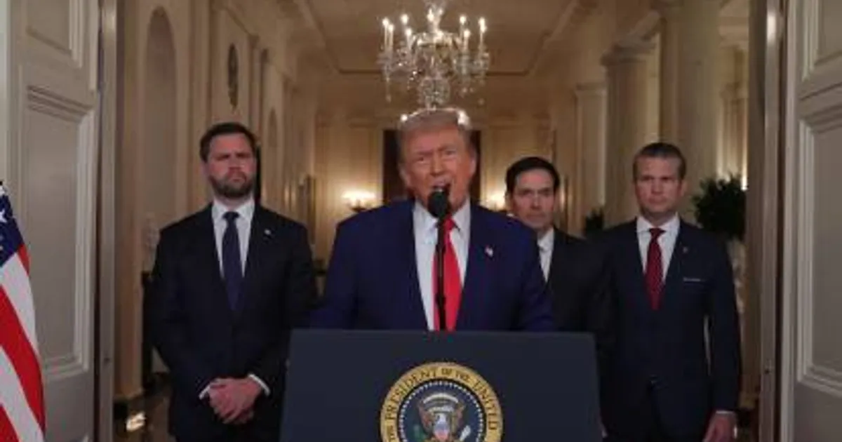Donald Trump anuncia cessar fogo total entre Irão e Israel