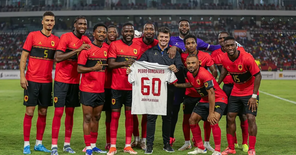 Mensagem de despedida de Pedro Gonçalves enaltece jogadores dos Palancas Negras