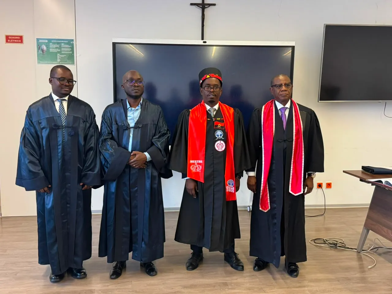Deputado Milonga Manuel Bernardo conclui mestrado com nota 16 na Universidade Católica de Angola