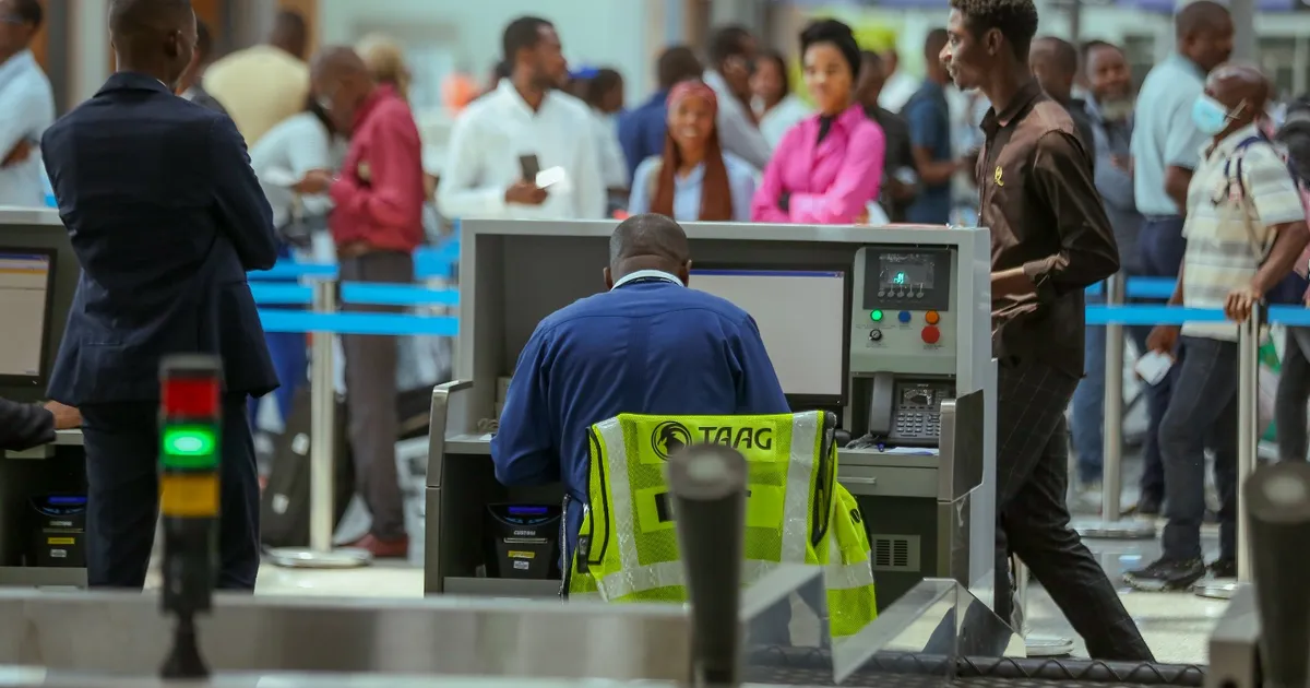 Voos internacional da TAAG operados no novo Aeroporto a 19 de Outubro