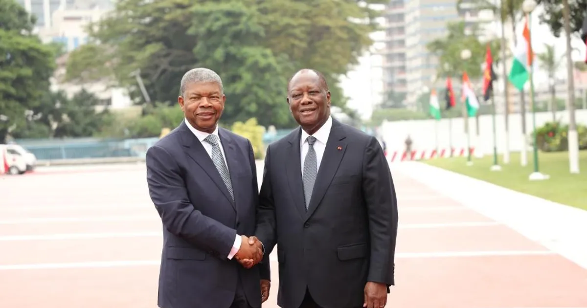 João Lourenço felicita Ouattara pela reeleição como PR da Côte d’Ivoire