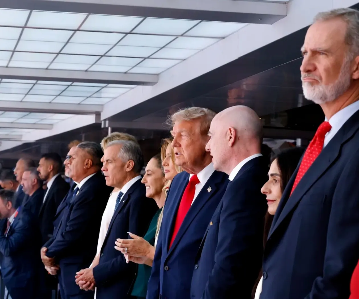 Trump cumpre promessa e assiste à final do Mundial nos Estados Unidos