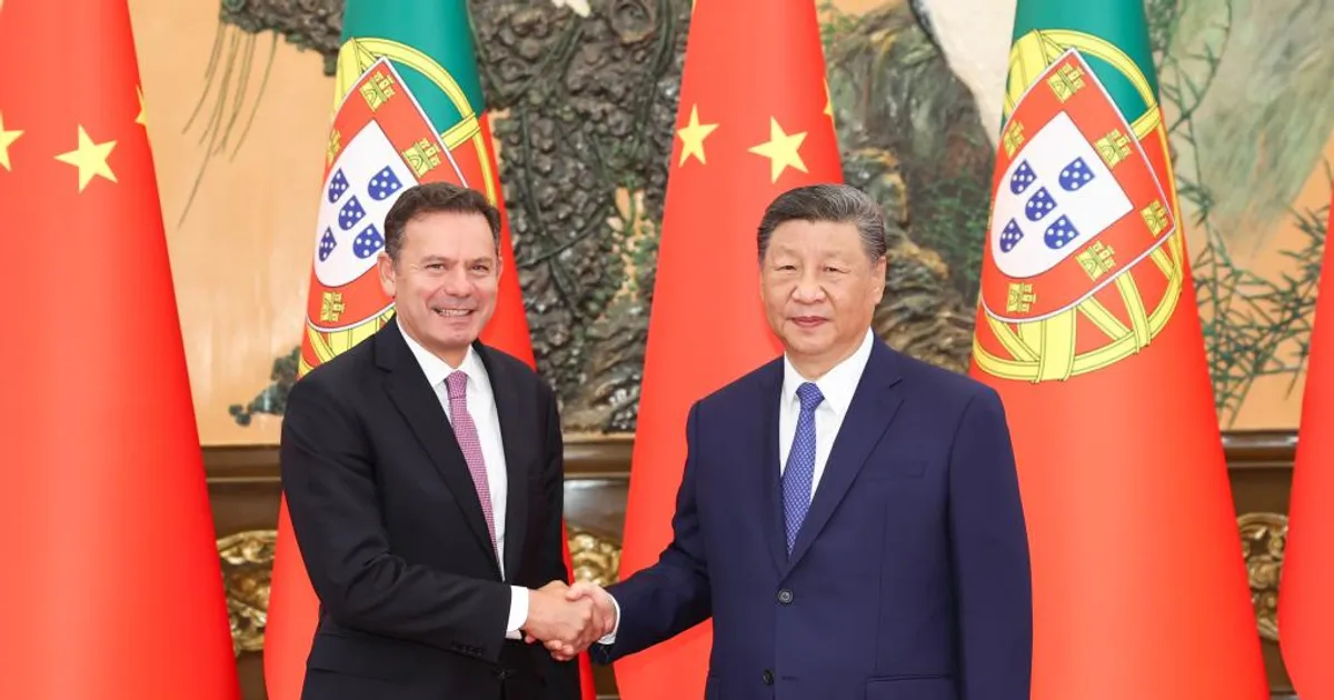 Xi Jinping diz contar com apoio português para orientação da parceria China-União Europeia