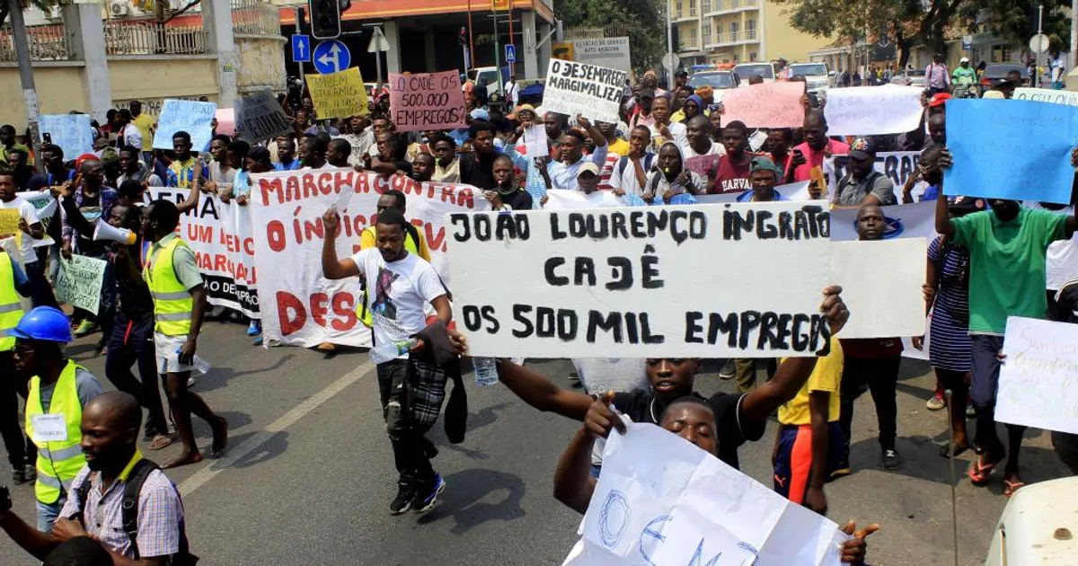 Marcha deste sábado visa pressionar governo para repor ordem económica, diz líder do Pra-Já em Luanda