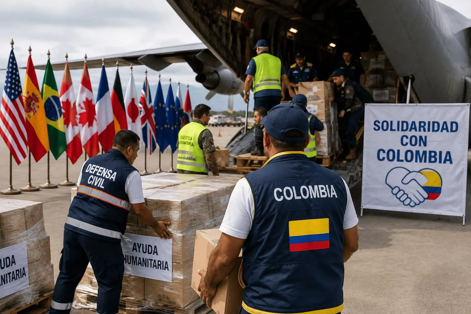 Israel amplia ajuda à Colômbia