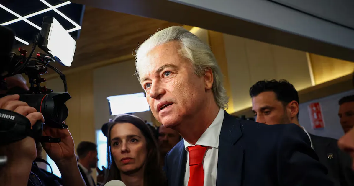 Governo holandês entra em colapso após líder de extrema-direita Wilders abandonar coalizão