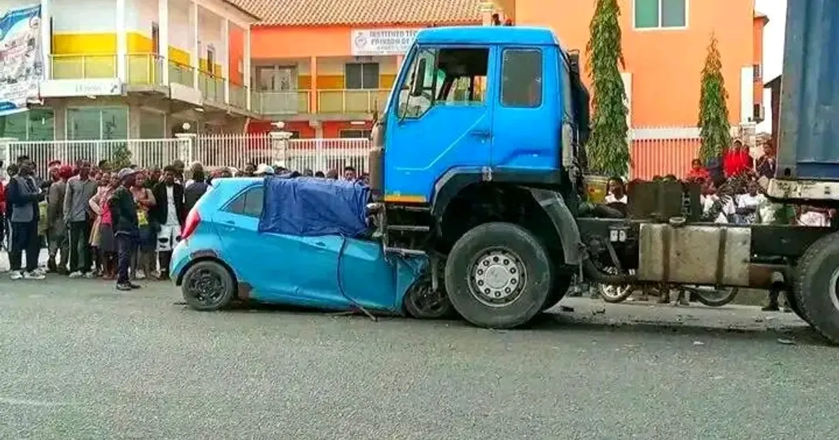 Três mortos em acidente entre Cacuaco e Kifangondo