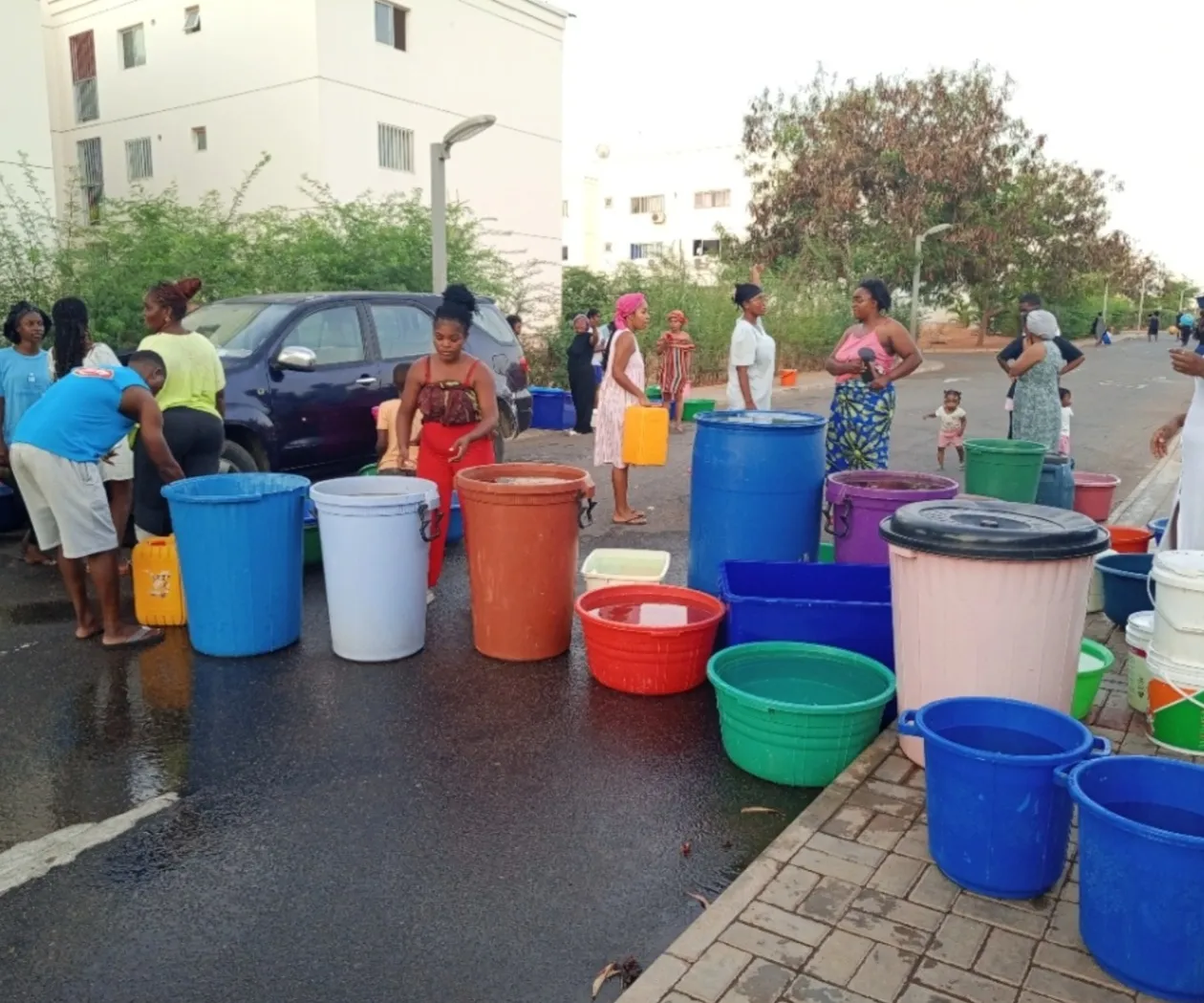 Fornecimento de água restabelecido na centralidade do Zango 8 mil
