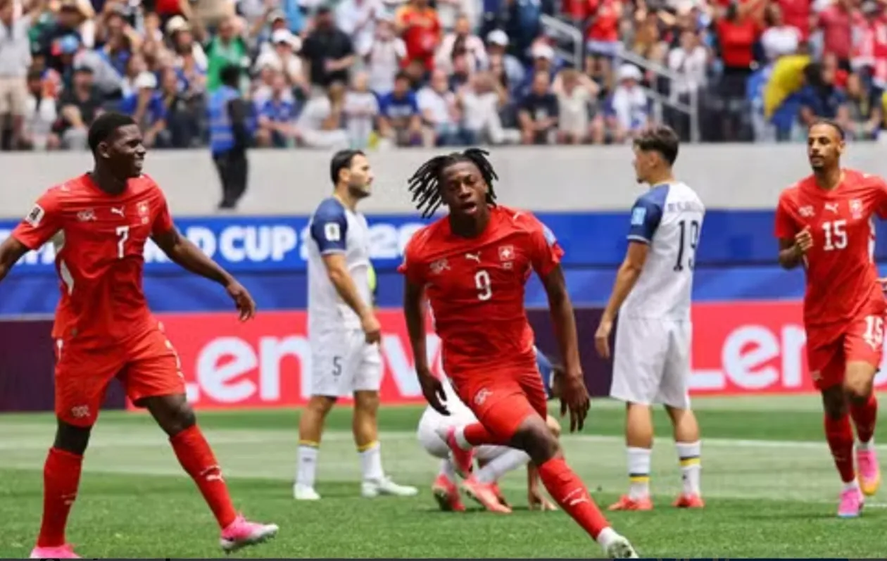 Mundial 2026: Suíça impõe superioridade e “atropela” Bósnia em Los Angeles