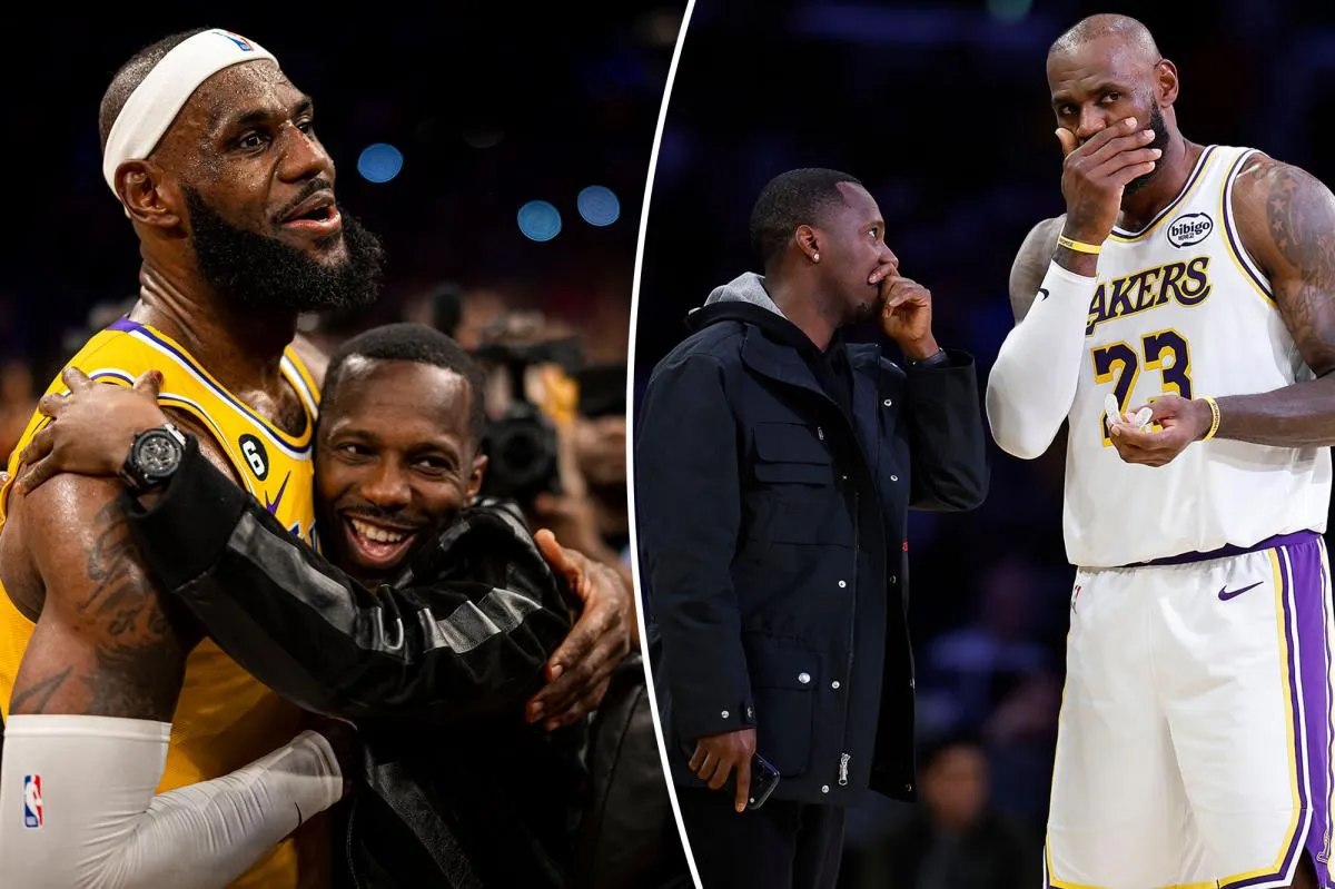 LeBron James deixa os Los Angeles Lakers