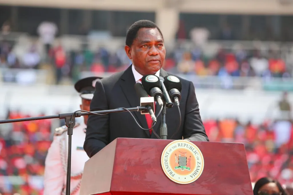 Zâmbia: Hakainde Hichilema assume segundo mandato e promete virar a página: “Agora é hora de entregar resultados aos zambianos”