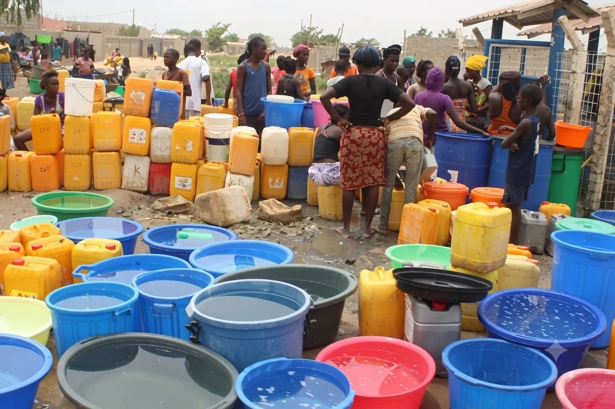 População espera que Quilonga Grande ponha fim às dificuldades de acesso à água potável em Luanda
