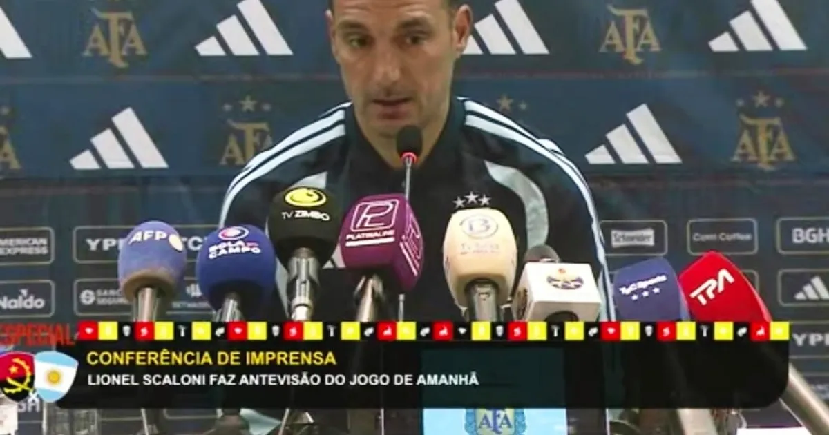 Messi vai jogar no amistoso contra Angola, garante seleccionador da Argentina