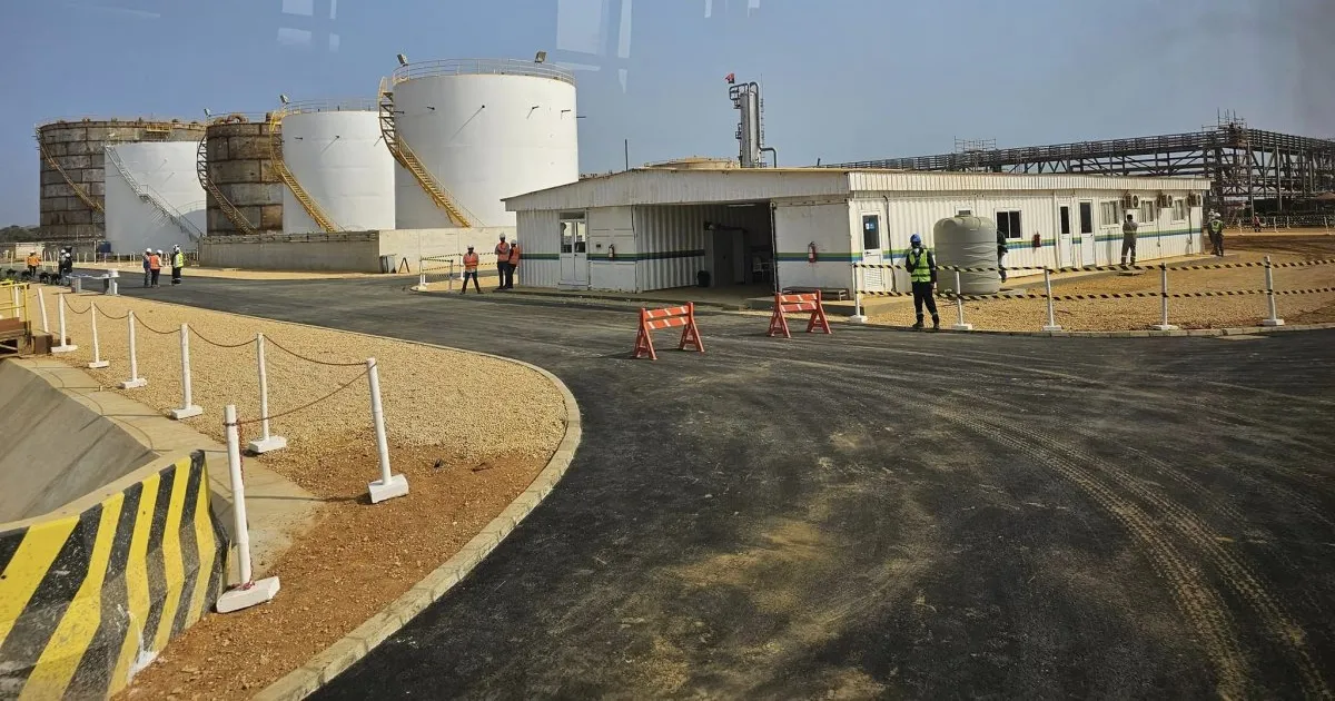 Refinaria de Cabinda começa a processar 30 mil barris de gasóleo por dia