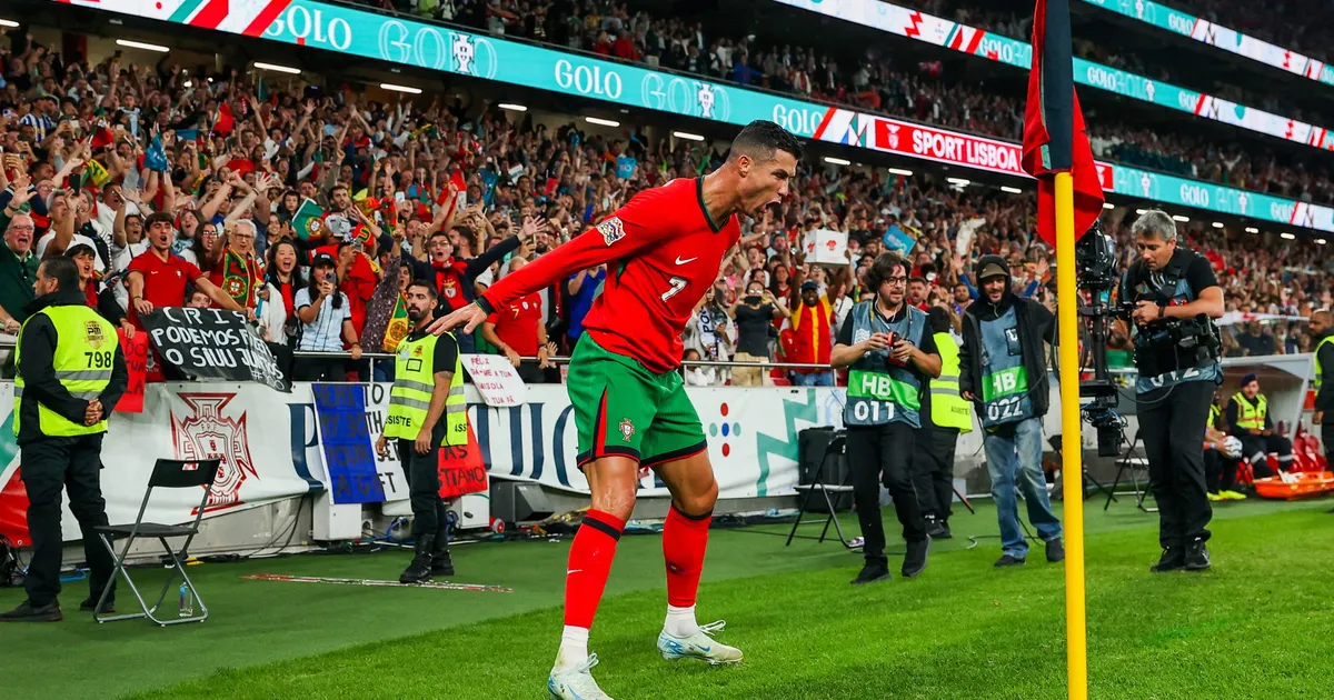 Cristiano Ronaldo marca golo decisivo pela seleção portuguesa e chega aos 937 golos