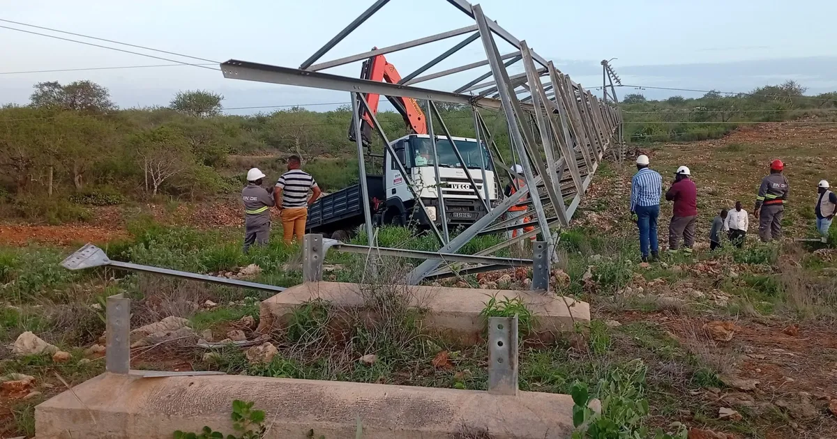Vandalismo no sector de energia provoca prejuízos de mais de 50 milhões de dólares em 2025
