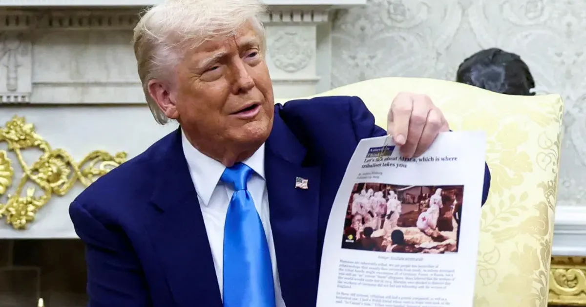 Trump utiliza foto de conflito no Congo para sustentar acusações contra África do Sul