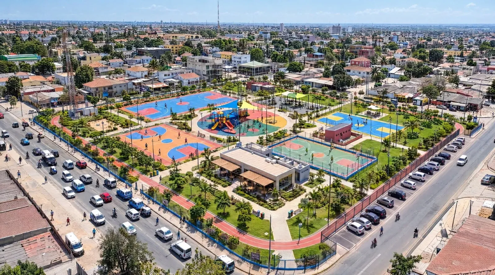 Viana prepara requalificação dos quatro campos do Luanda Sul
