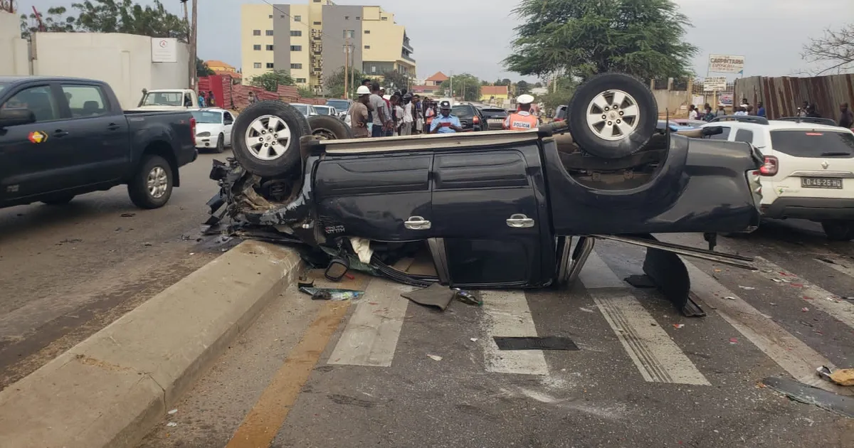 Luanda: acidentes de viação causam 9 mortos e 24 feridos durante fim-de-semana