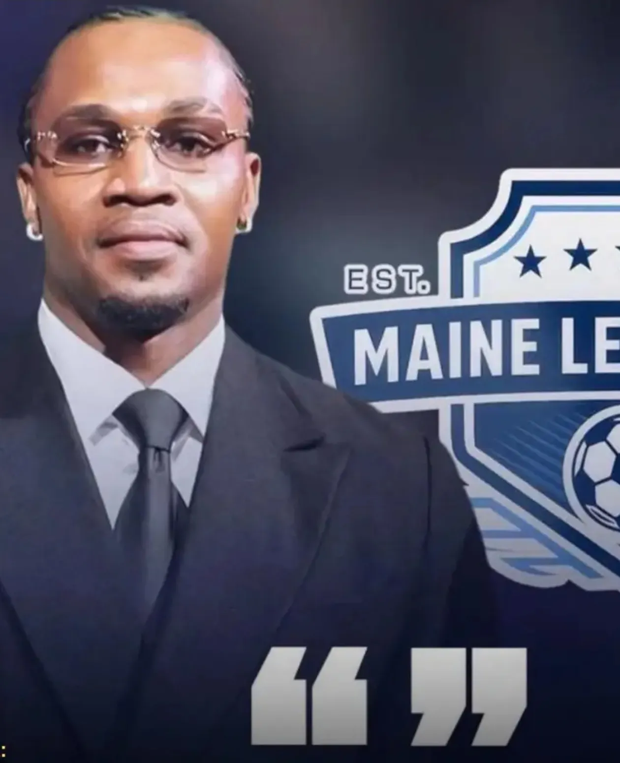 Manucho Gonçalves assume presidência do Maine Legends FC nos Estados Unidos