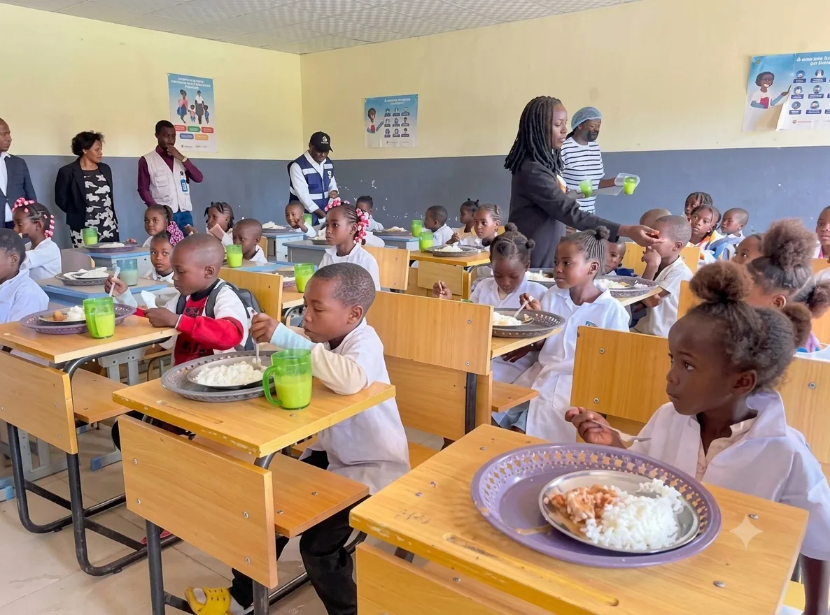Executivo vê alimentação escolar como apoio à permanência das crianças nas escolas