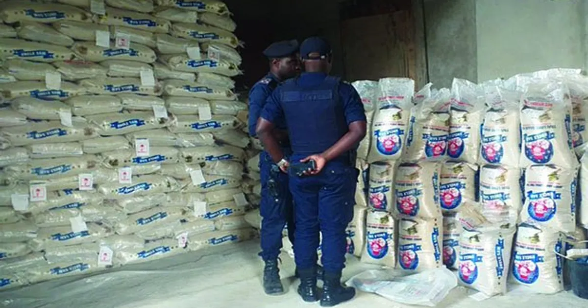 Cabinda: apreendidos 22 mil sacos de arroz impróprio para consumo