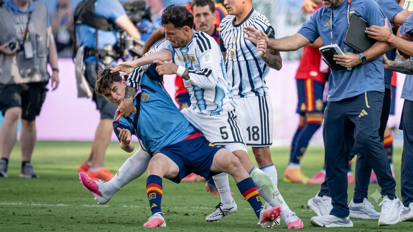 FIFA Castiga Paredes Após Briga na Final