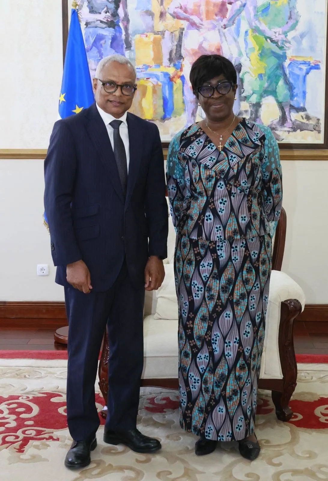 RDC solicita apoio de Cabo Verde à candidatura de filha de Patrice Lumumba à liderança da Francofonia