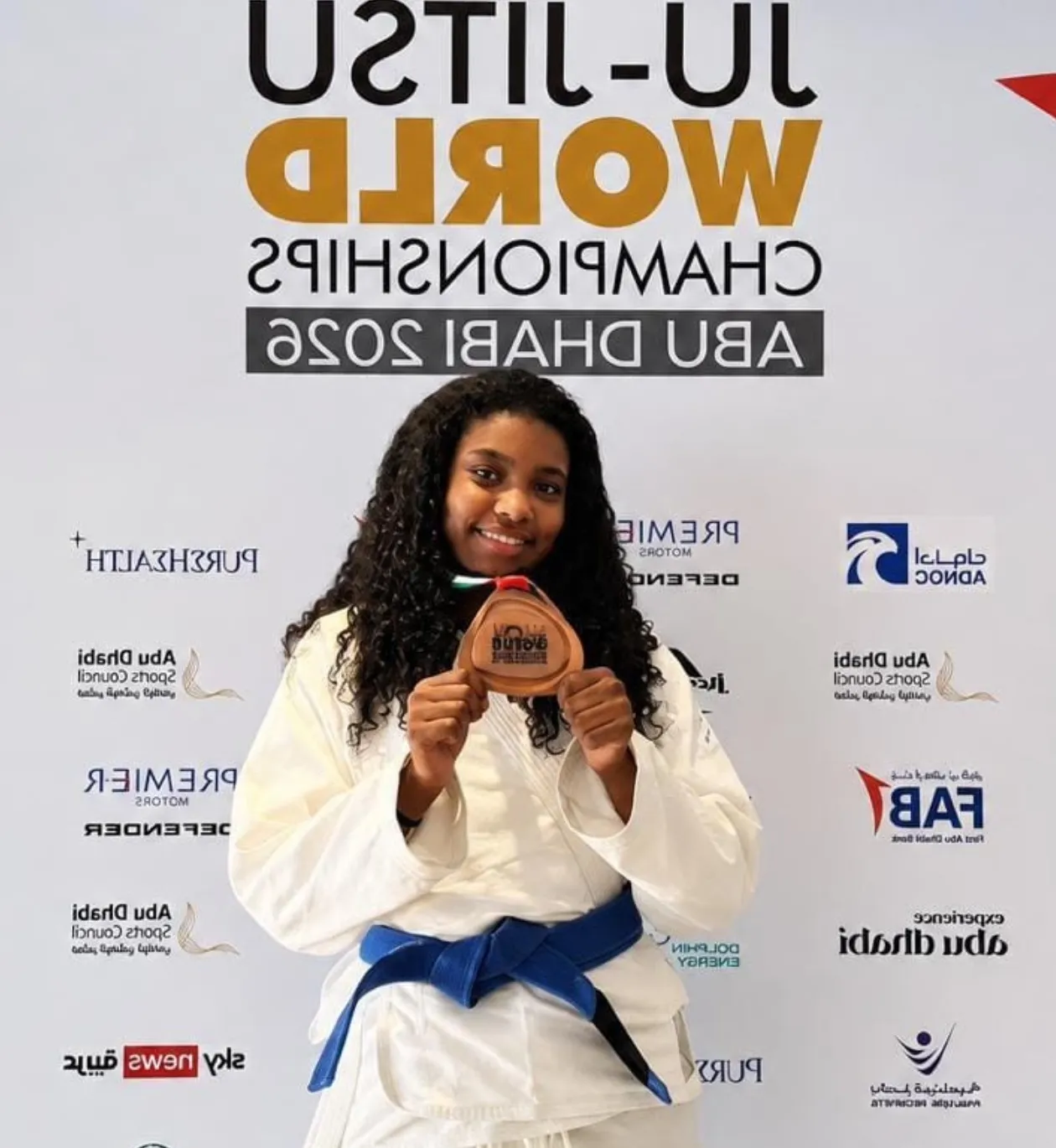 Campeã mundial de 2022 volta ao pódio e dá primeira medalha a Angola no Mundial de Ju-Jitsu