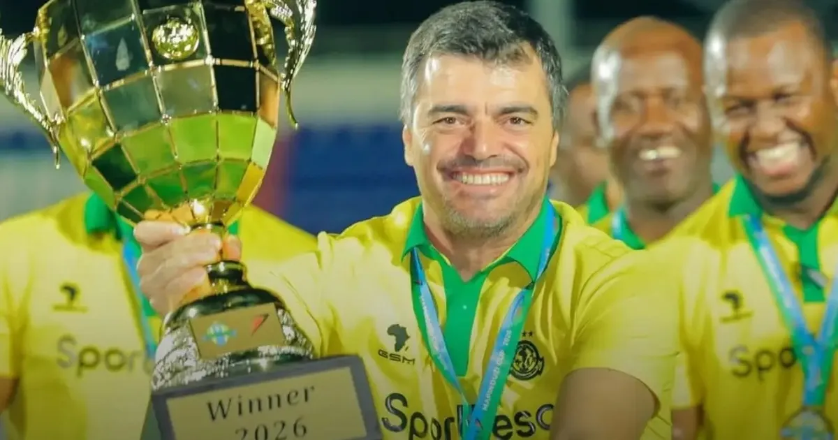 Pedro Gonçalves conquista primeiro título no futebol tanzaniano