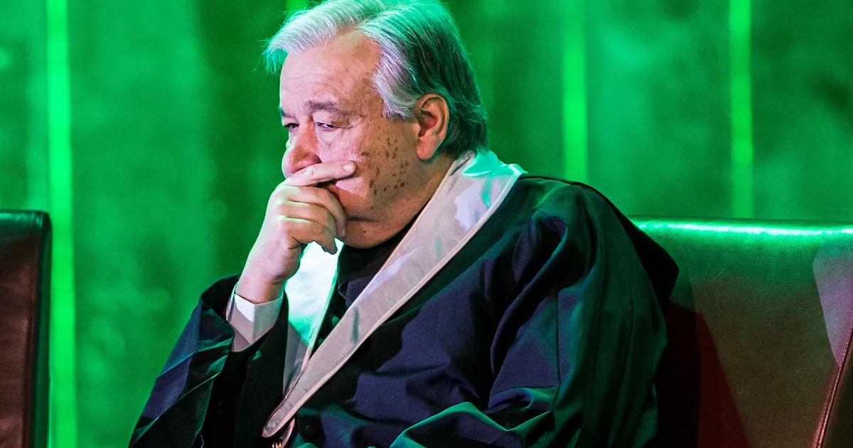 António Guterres reage a assassinato de jornalistas em Gaza