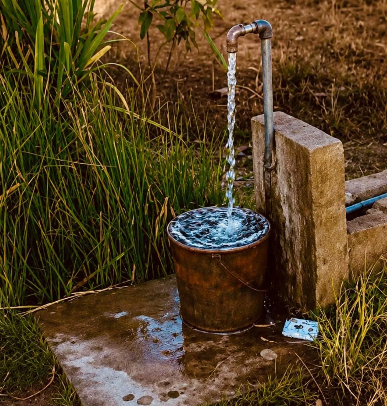 Torneiras abertas colocam abastecimento de água sob pressão no Cuvango