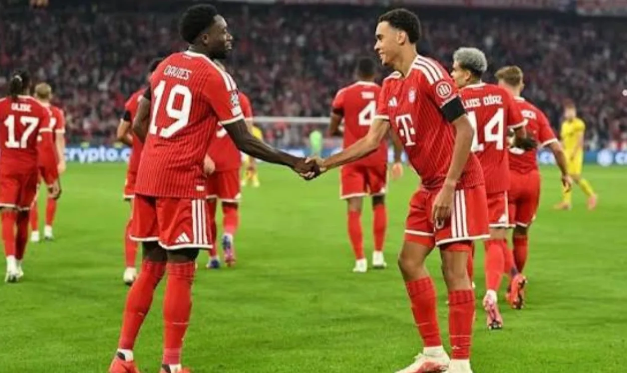 Bayern e Manchester United estreiam-se com goleadas na Liga dos Campeões