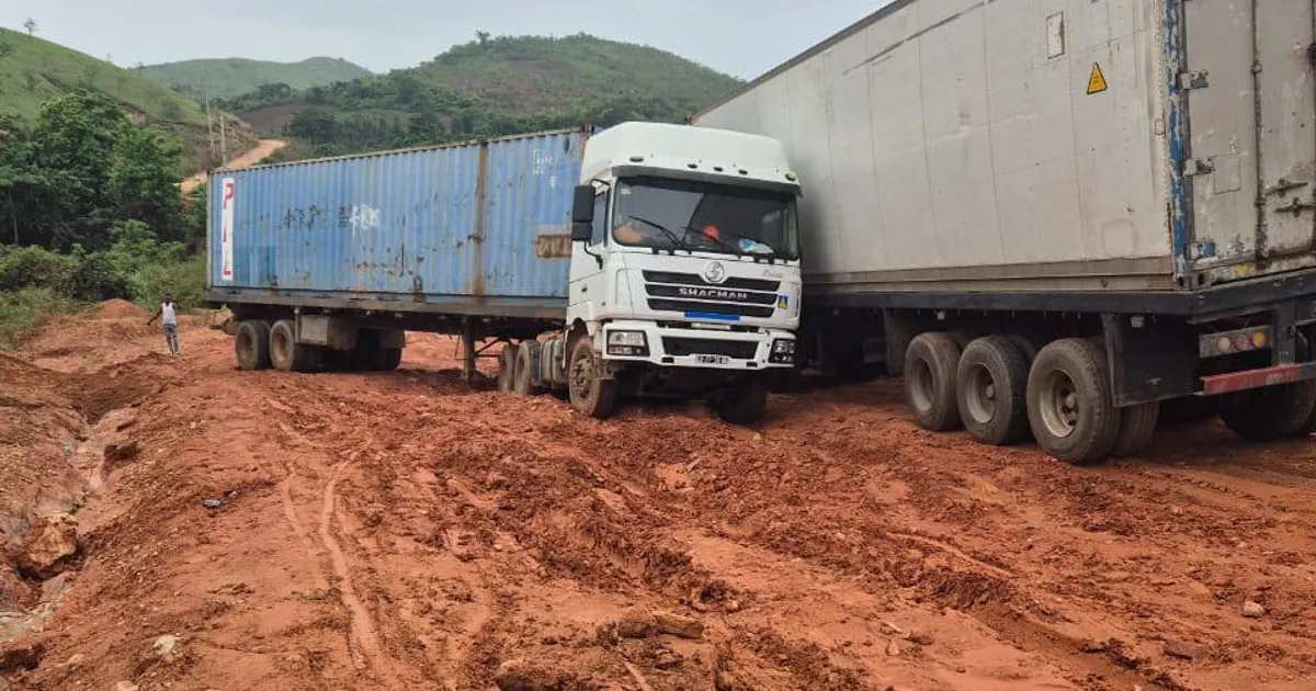 Zaire: chuva interrompe circulação rodoviária no troço Kivola-Sede Municipal do Noqui