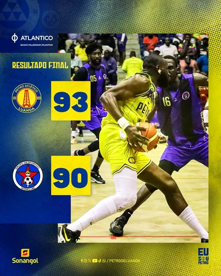 Petro vence Inter e está a um passo da final do Unitel Basket