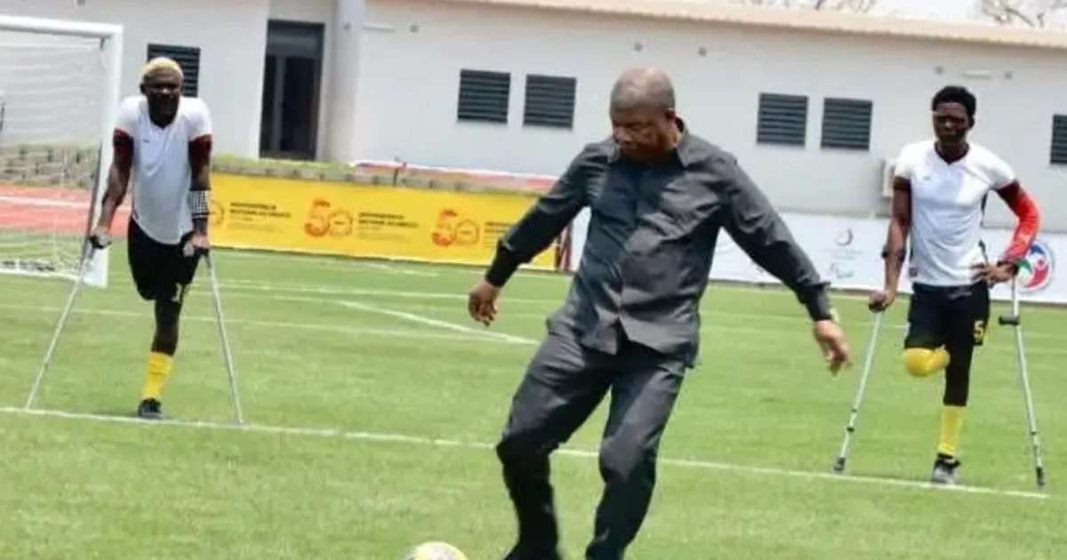 Presidente inaugura Centro Desportivo Paralímpico José Sayovo no Bengo