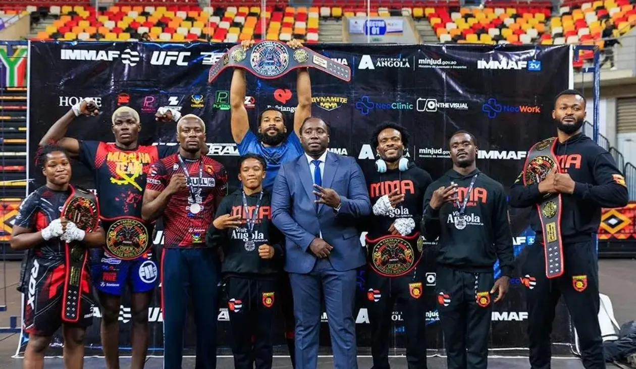 Angola conquista 56 medalhas nas finais da Taça do Mundo de MMA