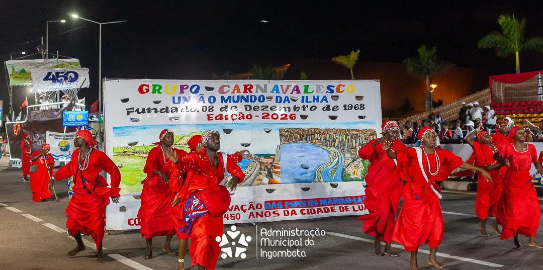 Resultados do Carnaval de Luanda 2026 divulgados esta quarta-feira