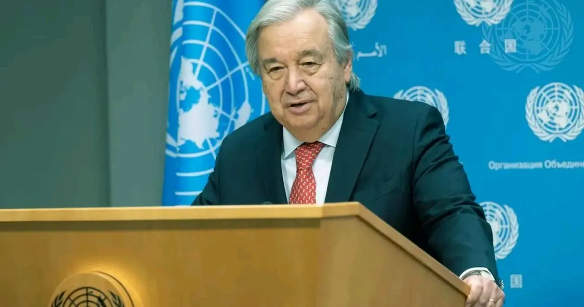 Guterres traz mensagem das Nações Unidas ao Parlamento angolano em plena Cimeira UA–UE