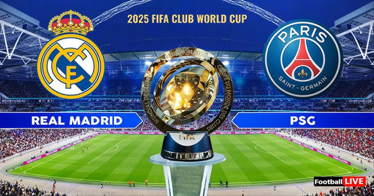 Real Madrid e PSG defrontam-se hoje na semifinal do mundial de Clubes 2025
