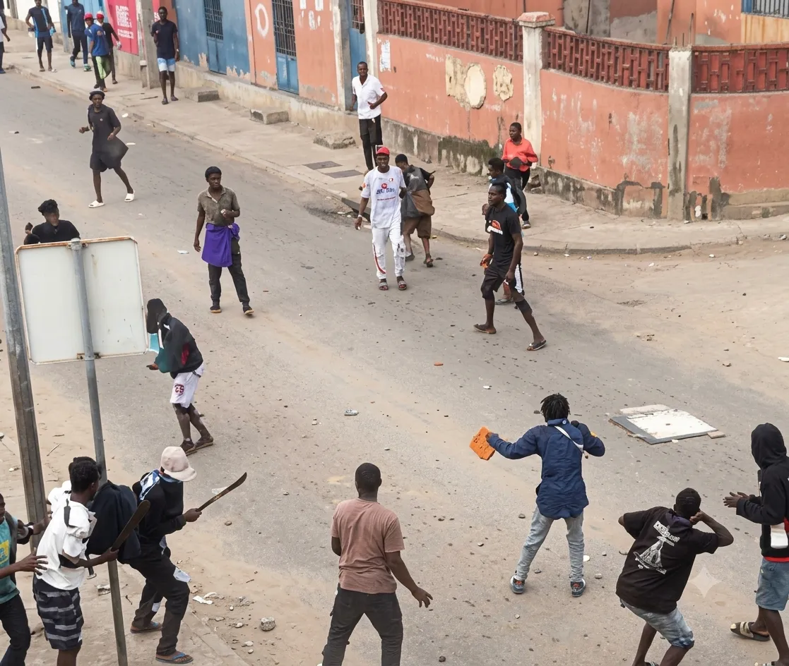 Rixa com recurso a armas brancas deixa dois mortos em Luanda