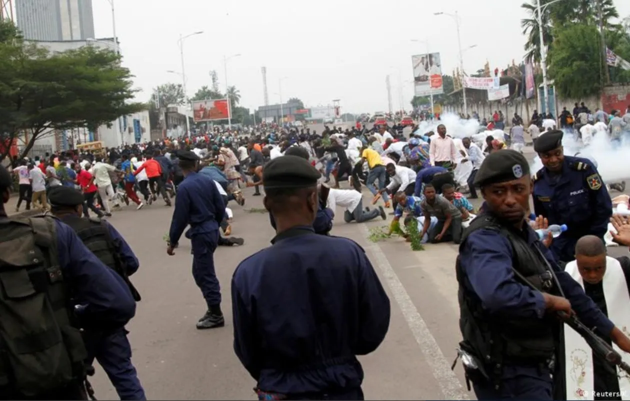Base Republicana condena repressão a protesto em Kinshasa e pede investigação