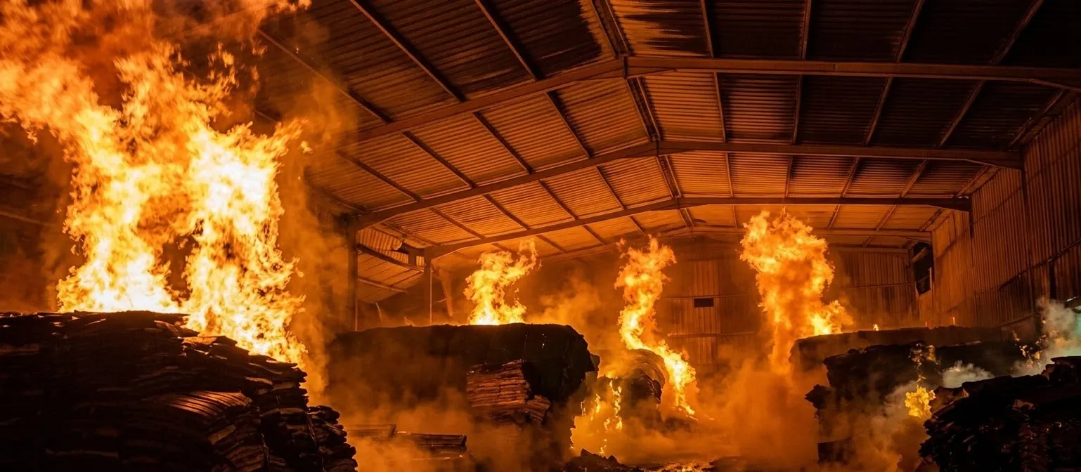 Incêndio destrói armazém com mais de 45 toneladas de produtos alimentares na Zona Industrial do Lubango