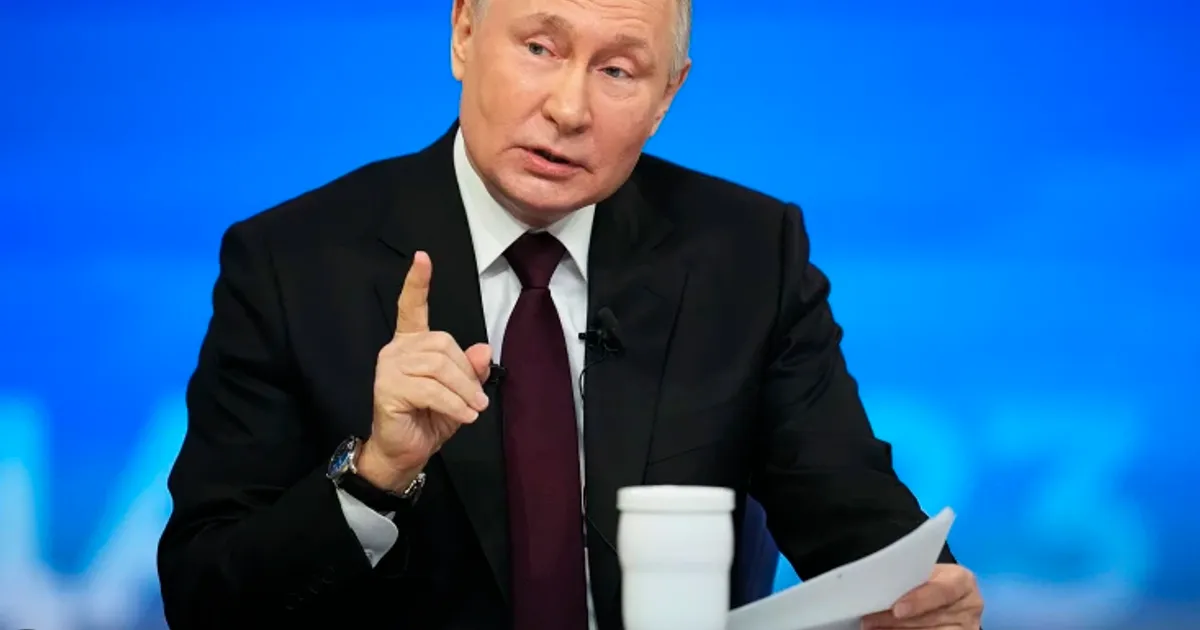 Conferência: Putin apresenta hoje perspectivas para 2026