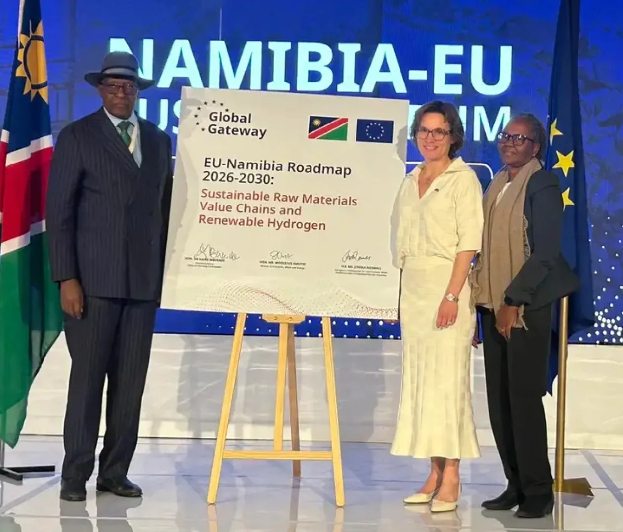 Namíbia e União Europeia assinam novo plano de cooperação até 2030